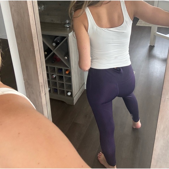 AR 33 Dark Purple Leggings (Size Medium) - Picture 3 of 5